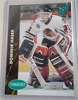 1992 Dominik Hasek Rookie Card Parkhurst