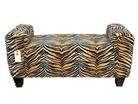 Zebra Print Bench