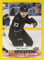 Thomas Bordeleau 22-23 UD Young Guns Canvas Rookie