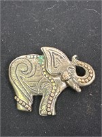 Vintage Elephant Brooch