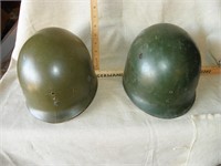Military Helmets, not metal pair