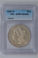 1887-S Morgan Silver Dollar