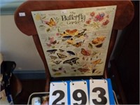 TIN BUTTERFLY GARDEN SIGN