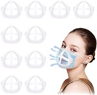 New 10 face brackets/lipstick guard for masks