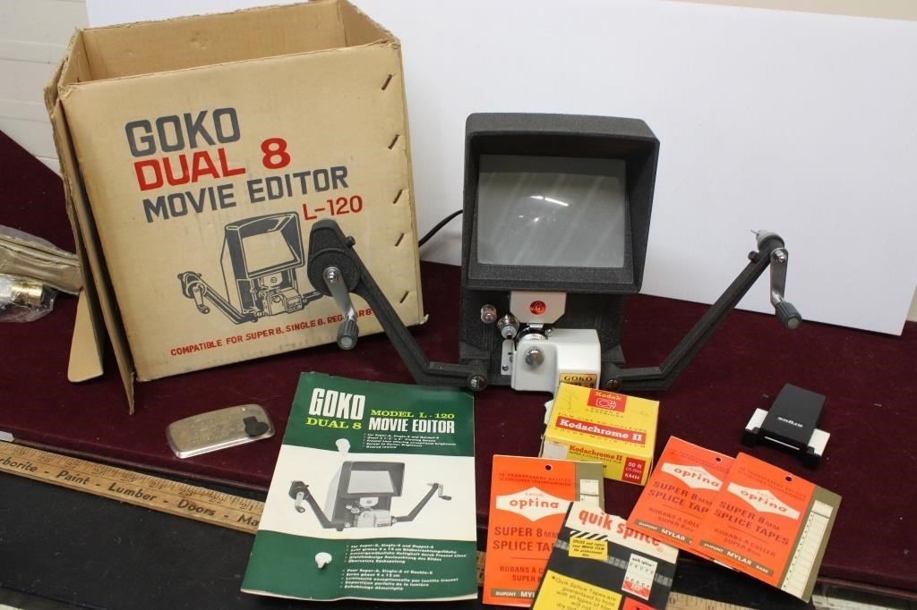 Goko Dual 8 Movie Editor / Boxed