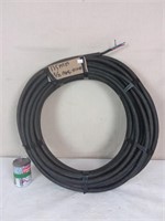 Cable/fil électrique gaine métal caoutchouc 10/3