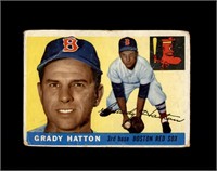 1955 Topps #131 Grady Hatton P/F to GD+