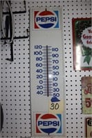 Pepsi Thermometer w/ Tube intact