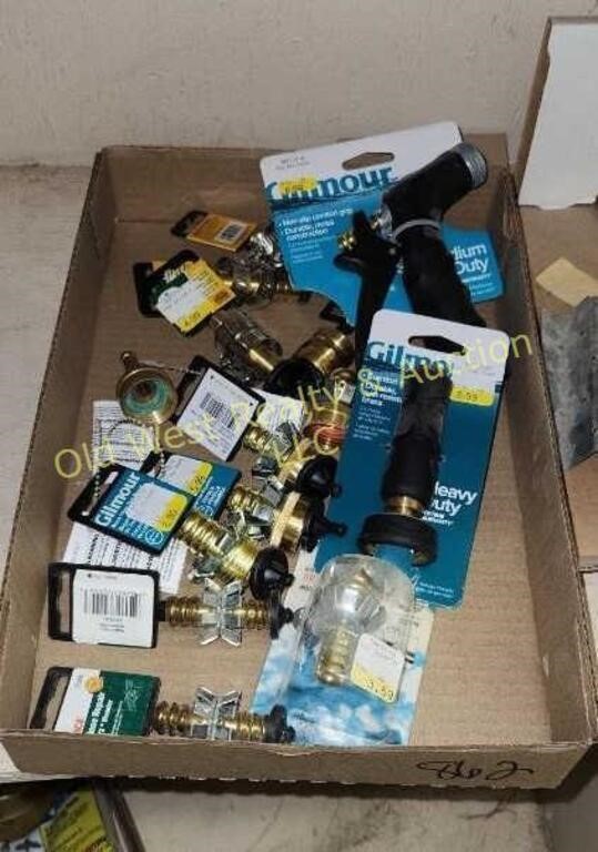 Box of Hose Parts & Attachments (#862)