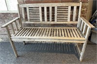 Wood Bench 48.5” x 19” x 34.5”
(One apparent