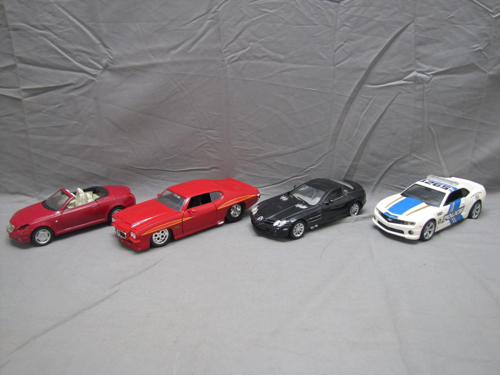 4 Assorted Cool Die Cast Collectible Cars