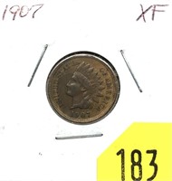 1907 Indian Head cent