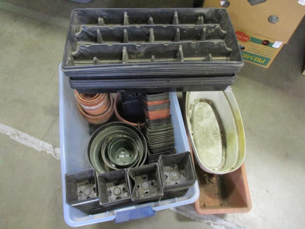 Planter Pots, Seed Trays