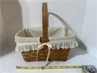 Longaberger rectangular basket