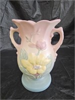 Hull Art Pottery Magnolia Double Handled Vase