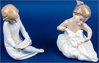 Lot of 2 Lladro/NAO Porcelain Figurines