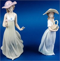 Lot of 2 Lladro NAO Daisa Porcelain Figurines