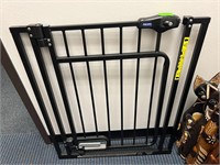 Metal Pet Gate - Black