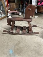 VINTAGE ROCKING HORSE