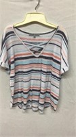 R5) WOMENS ABSOLUTELY FAMOUS 1X STRIPED SHIRT