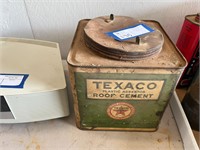 Antique Metal Texaco Can