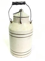 13" H Vintage Stoneware Canning Jar