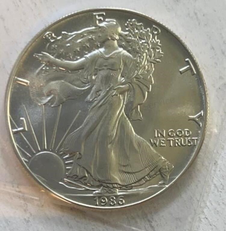 1986 American Eagle Silver