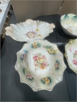 Four decorative bowls