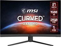 MSI G27C4X, 27" Curve Gaming Monitor 1500R