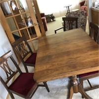 Duncan Fife Wooden Dining Room Table