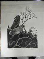 Lot #684 - (2) “Alder Eagle” prints by Arthur