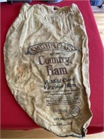 Vintage Smithfield Ham Bag
