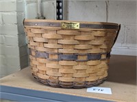 1985 Longaberger Apple Basket - J.W. Collection