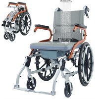 Folding Travel Shower Wheelchair   No Tools