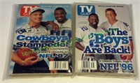 TV Guide 1990s w/ Dallas Cowboys Cover