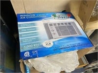 new in box 5,000 BTU window air conditioner