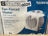 UTILITECH HEATER RETAIL $30