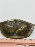 Vintage bronze pin