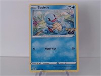 Pokemon Card Rare Squirtle Stamped