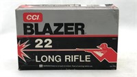 New Sealed 22 Long Rifle Ammunition 500 Rds