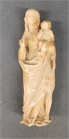 Mary with Christ child figure.