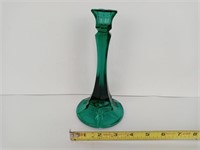 Vintage Emerald Indiana Glass Candle Holder