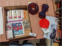 Dog Toys, Letter Magnets, Gel Eye Masks & Other