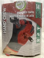 Hand Crew Work Gloves Size Xl
