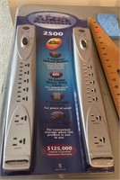 NEW 2-pack surge protectors