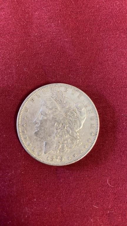 1879 MORGAN SILVER DOLLAR