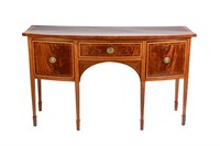 GEORGE III MAHOGANY SIDEBOARD