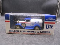 Miller Lite Model A Tanker Die Cast