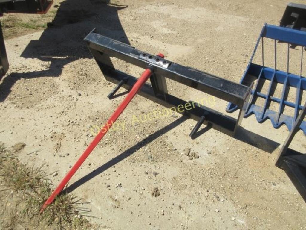 Single Bale Spear for a Skid Loader - New