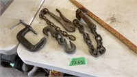 C clamp, chain hooks, other